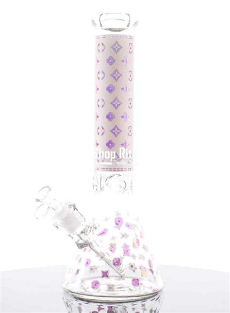 Pink Louis Vuitton Themed bong .